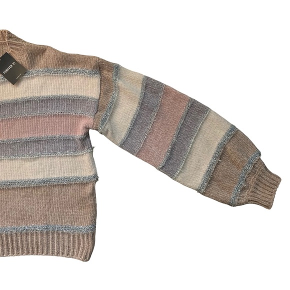 NWT Forever 21 Striped Sweater Womens Size M - Picture 6 of 6